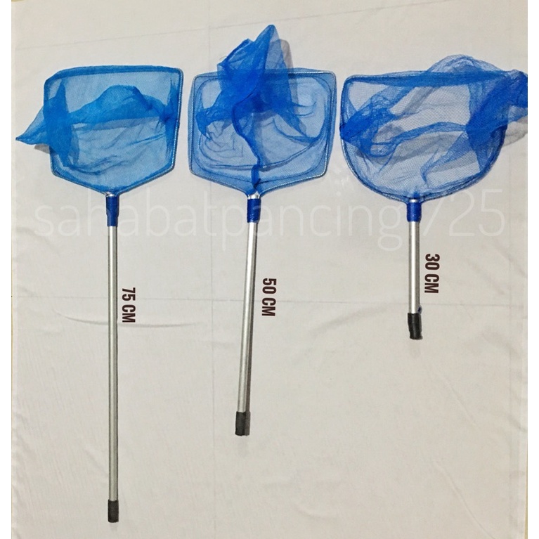 Sedok/ Tanggok Ikan Aluminium Polinet