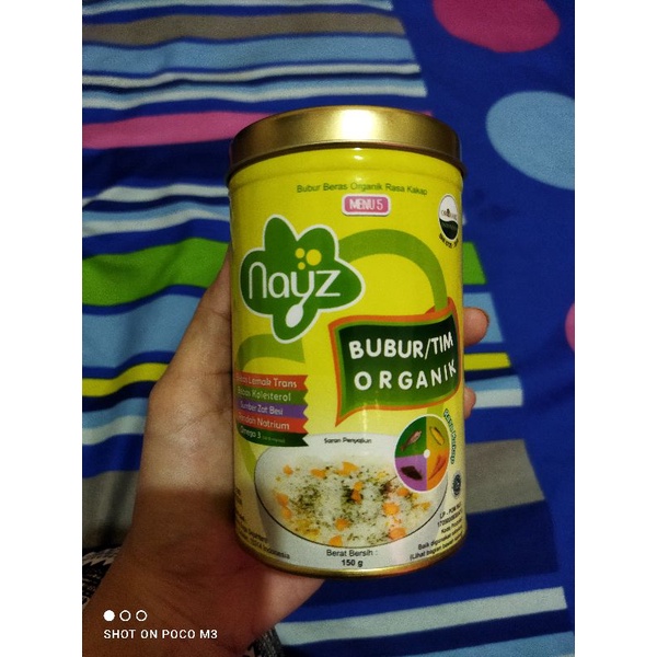 

NAYZ BERAS KEMASAN KALENG all varian/kemasan 150 gr