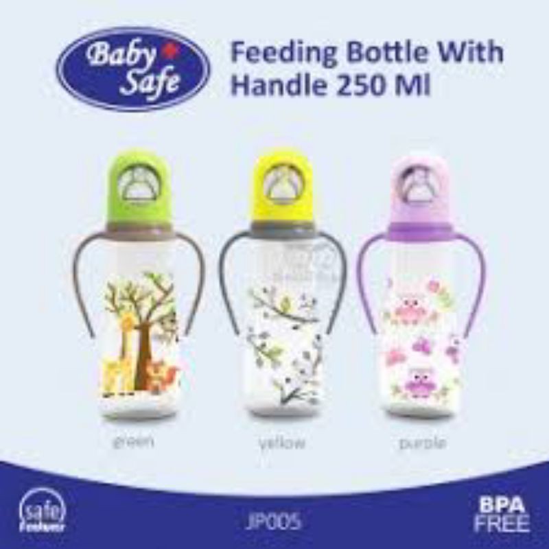 Baby Safe JP005 - Babysafe Botol Susu 250ml 