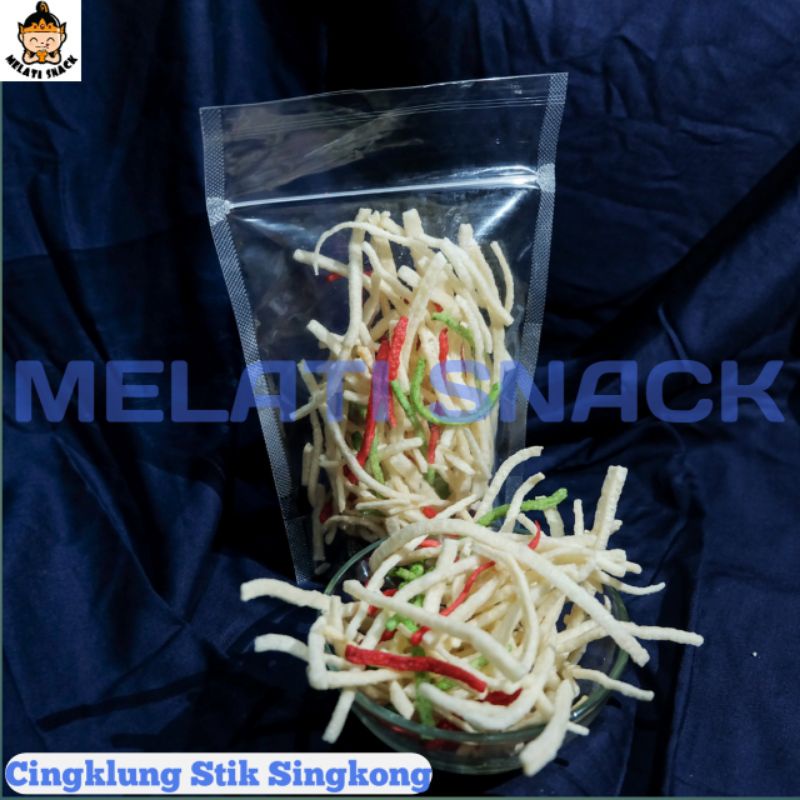 

CEMILAN SNACK CINGKLUNG / STIK SINGKONG ORIGINAL 100 GRAM - MURAH ENAK RENYAH GURIH