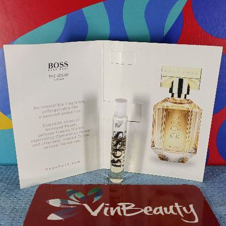 Vial Parfum OriginaL Hugo Boss The Scent For Her EDP 1.5 ml For Women Murah