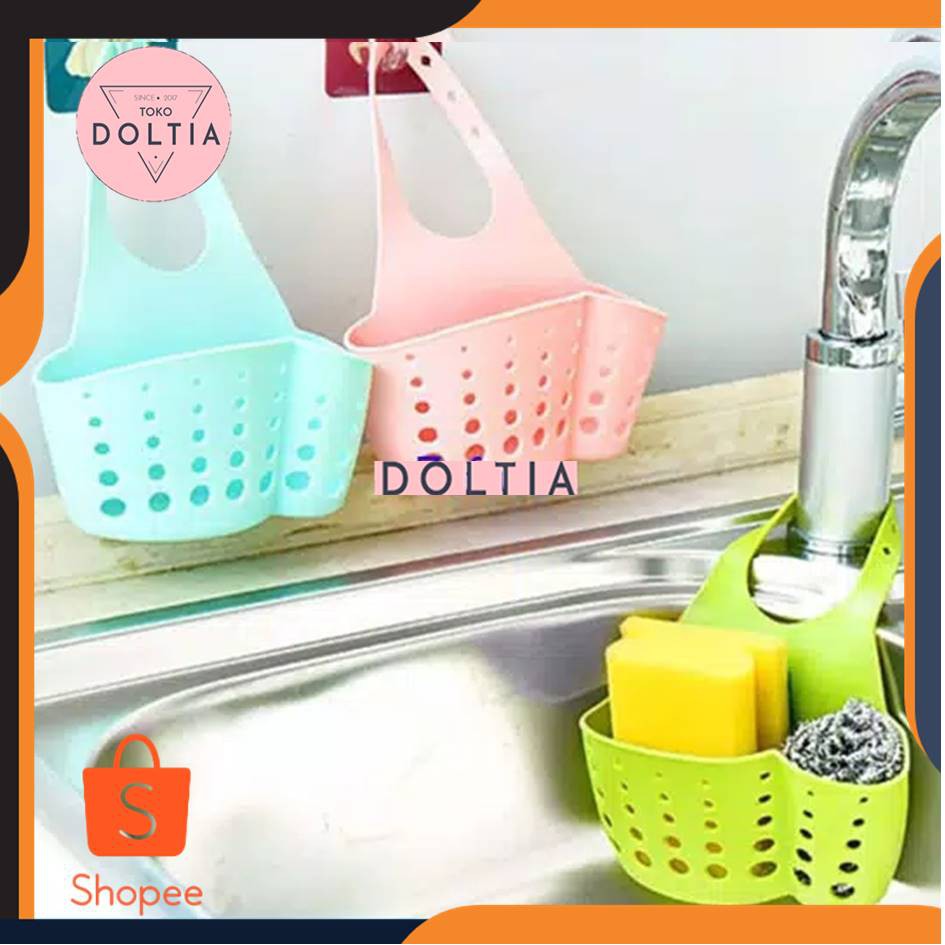 TEMPAT SPONS CUCI PIRING / TEMPAT SABUN CUCI TANGAN / KERANJANG SIMPAN WASTAFEL CUCI PIRING