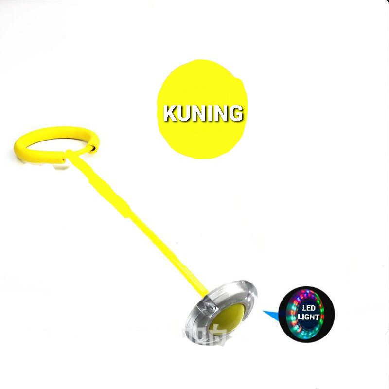 Hulahup kaki led Jumpball Yoyo Flash Jump LED