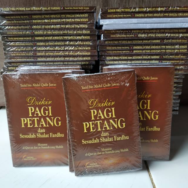 Buku Dzikir Pagi Sore Ustadz Yazid Bin Abdul Qodir Jawas Dzikir Sholat Shopee Indonesia