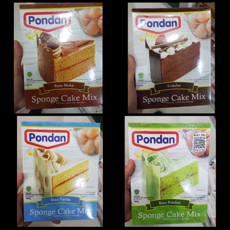 

PONDAN Sponge Cake Mix - Premiks Kue Sponge 400gr