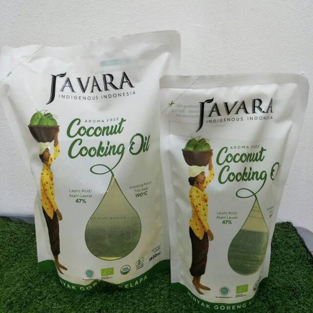 Javara Coconut Cooking Oil 900ml dan 1800ml