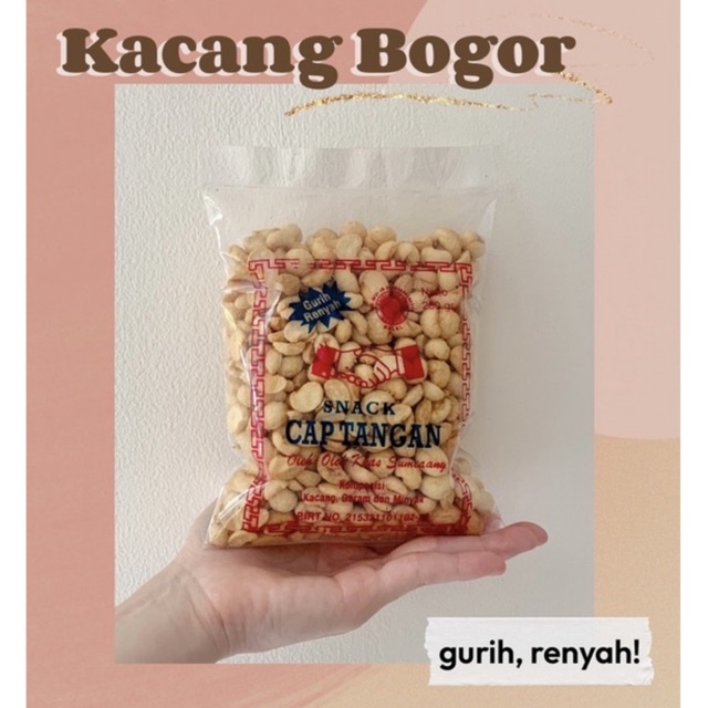 

KACANG BOGOR | Camilan Snack Kacang Gurih Renyah