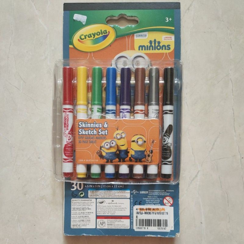 

crayola minions coloring pages with marker buku mewarnai dengan spidol