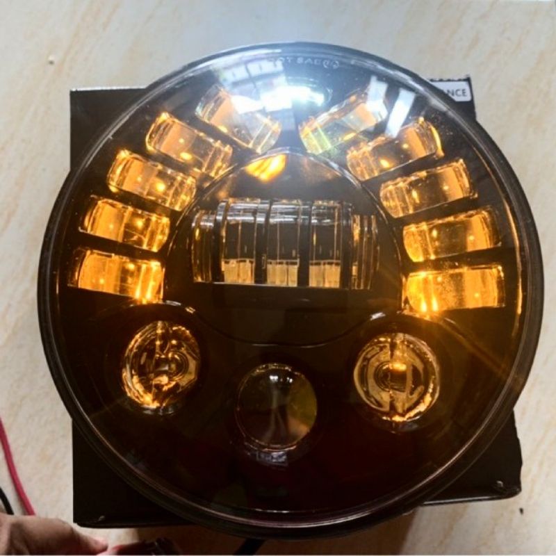 lampu daymaker 7inch& 19 titik led cobra Rxking New 2008, Scorpio Megapro Ninja SS Tiger 2008 dll-8