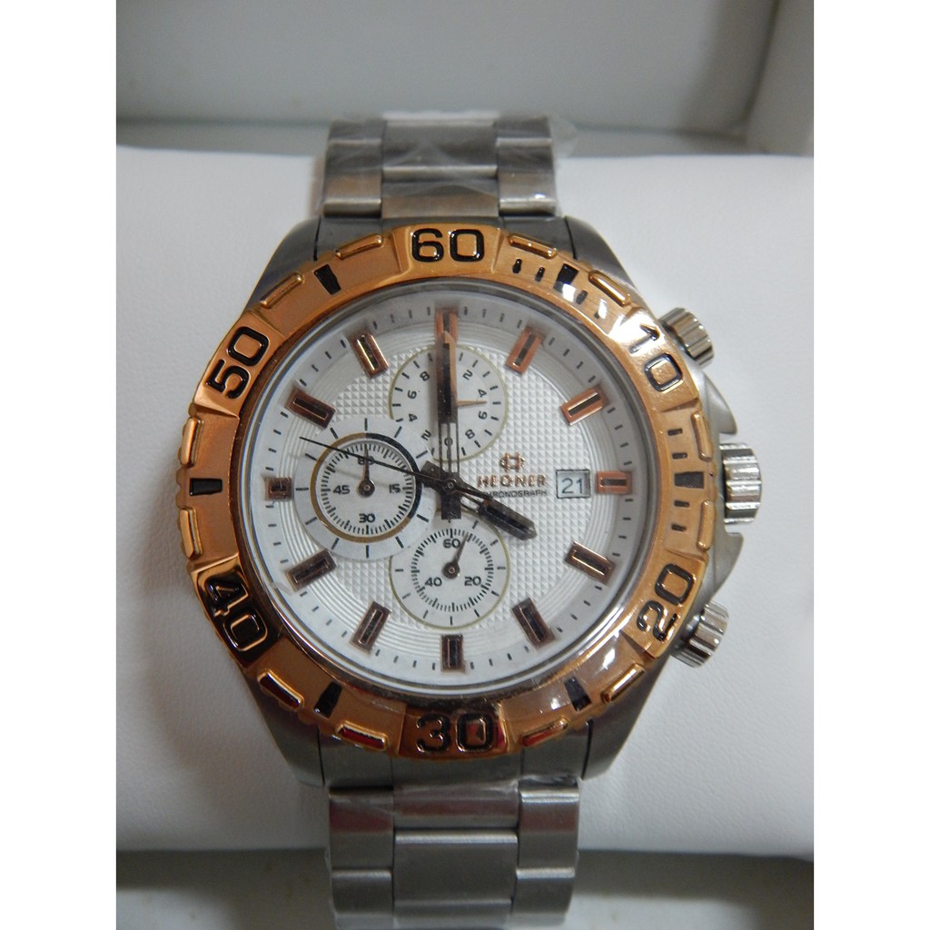 Jam tangan pria original Hegner Timepiece HW369 RG