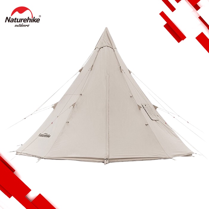 Naturehike NH20ZP002 Profound 9.6 Tenda Glamping Piramid 3-4 Orang