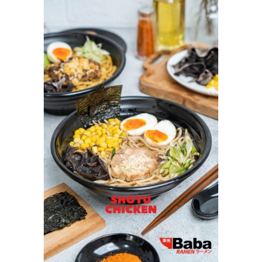 

Baba Ramen Shoyu Chicken Ramen Ayam Shoyu