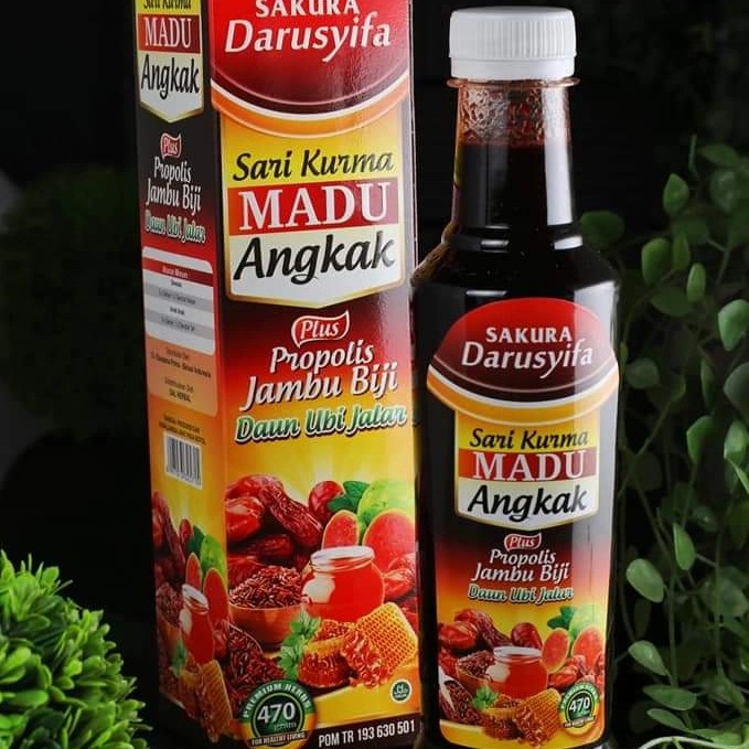 Sari Kurma Madu Angkak Propolis Angcare Max sari kurma hni Darusyifa
