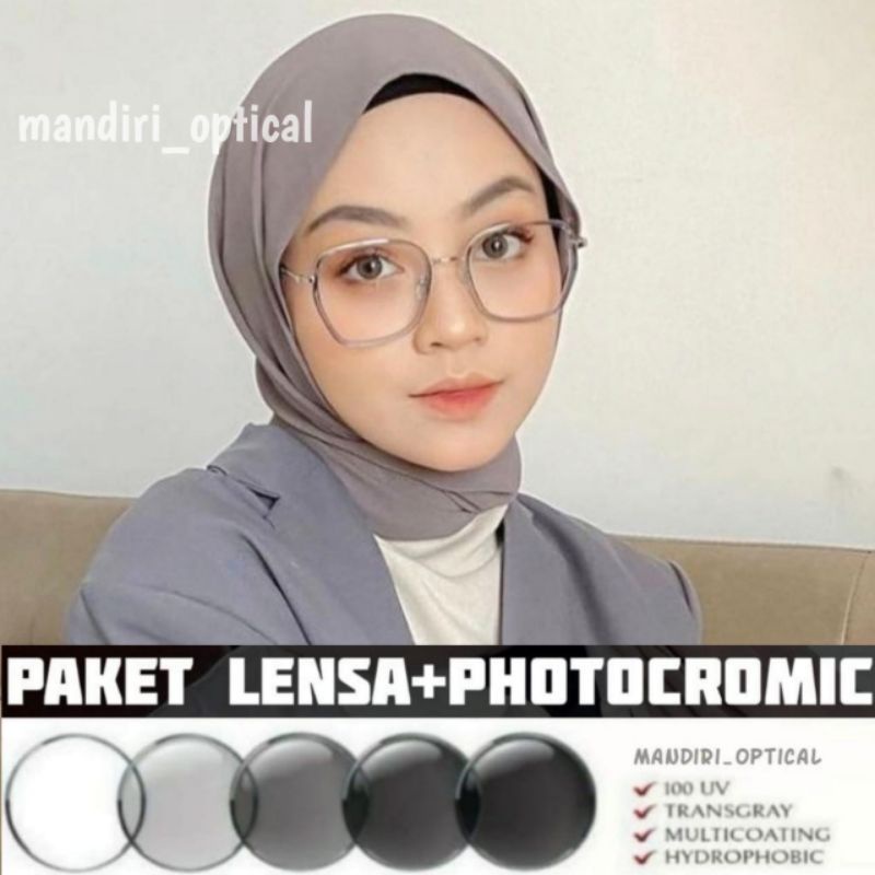 kacamata antiradiasi (paket frame+lensa) | kacamata photocromic | kacamata minus | kacamata murah | kacamata kekinian | frame 0345