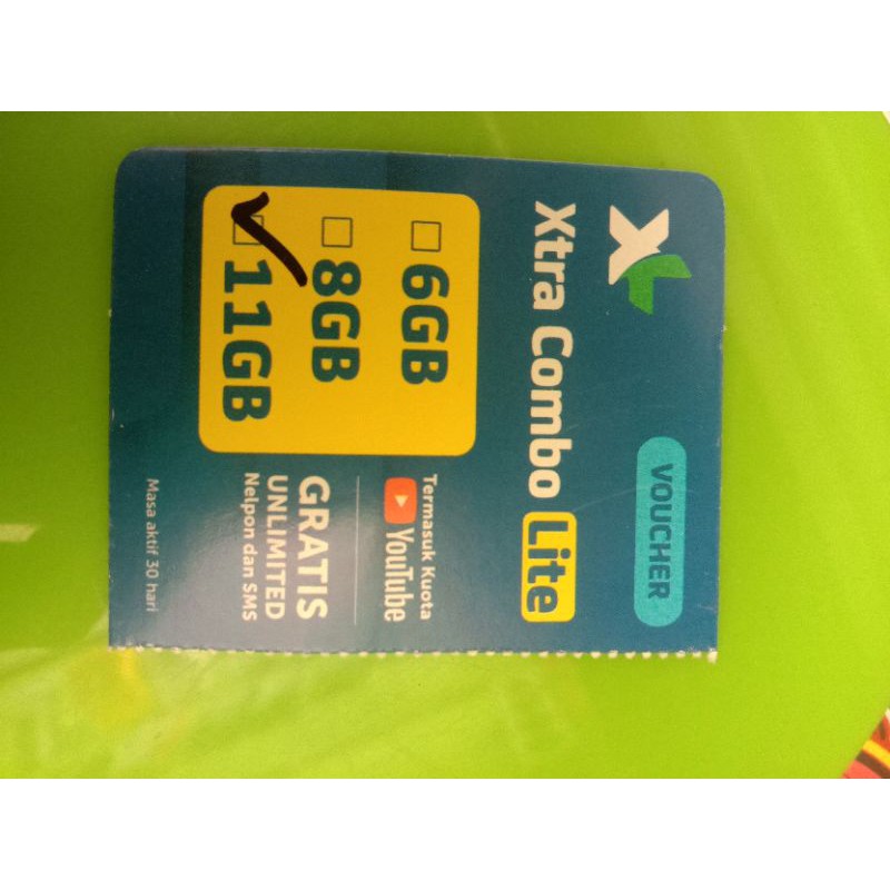 Voucher XL 11GB