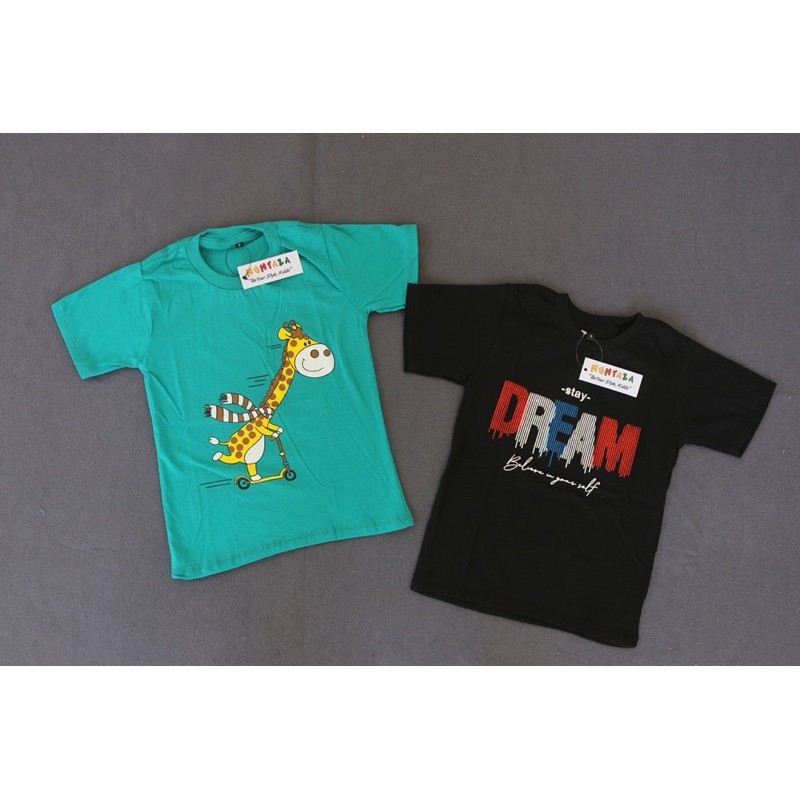 Kaos Pendek Anak Sablon  Mumtaza 4 bln-10 tahun I Kaos Daily I Kaos Anak XS SMLXL XXL 3XL