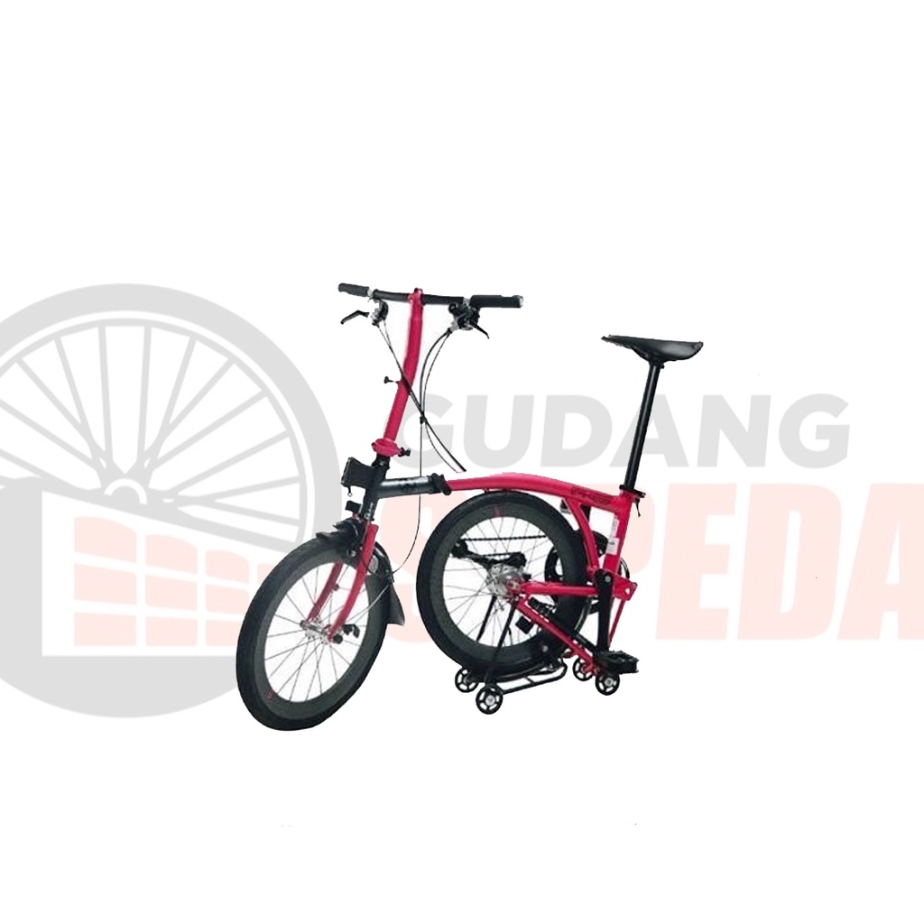 Sepeda Lipat Element Folding Bike Pikes Pevita pearce Gen 2 Edition Pink Grey Gransi COD Cicil SNI-5