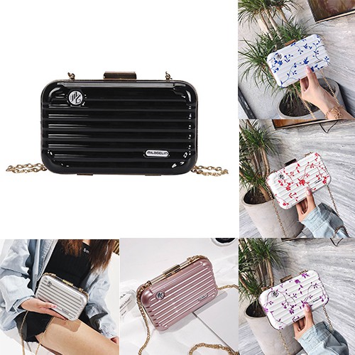 VC82747 B5502 PROMO TAS SELEMPANG BERBENTUK KOPER CANTIK LARIS VIRAL SEDANG TRENDING FASHION BAGUS