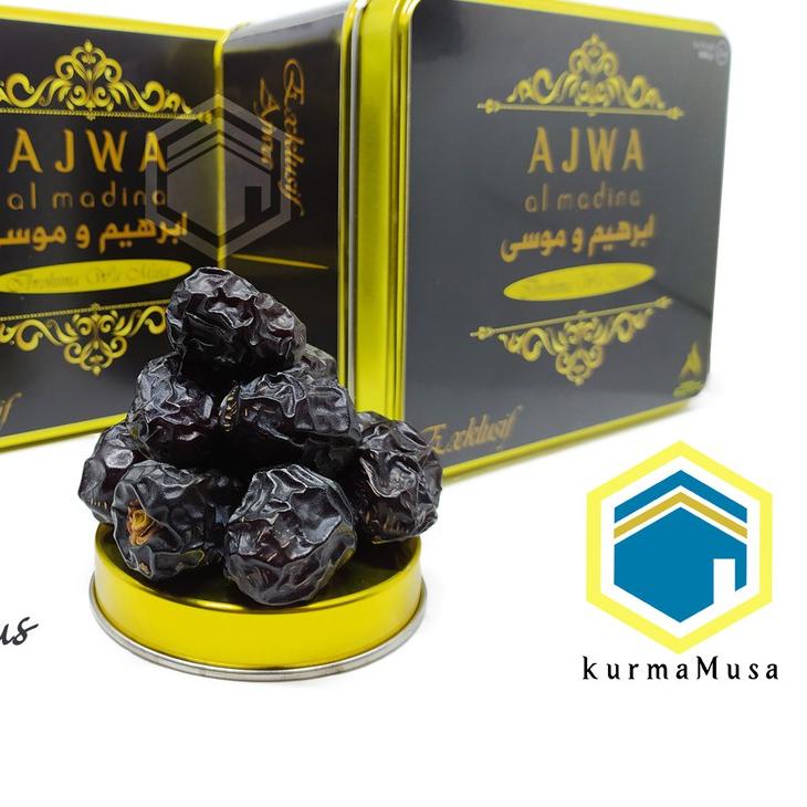 

☇ Kurma Ajwa Premium Aliyah Original 1kg Madinah Jumbo Exklusif ✮