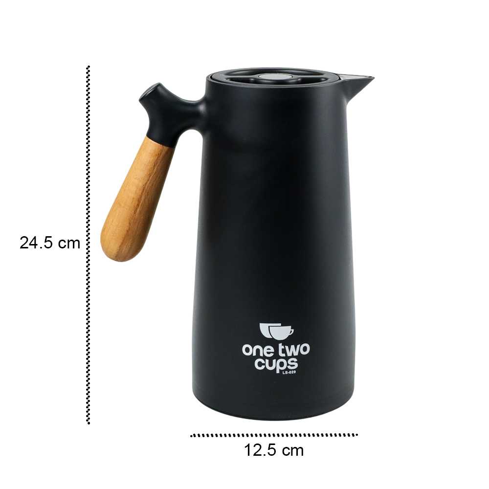 One Two Cups Thermos Teko Pitcher Kopi Teh Thermal Cup 1000ml - LS-029