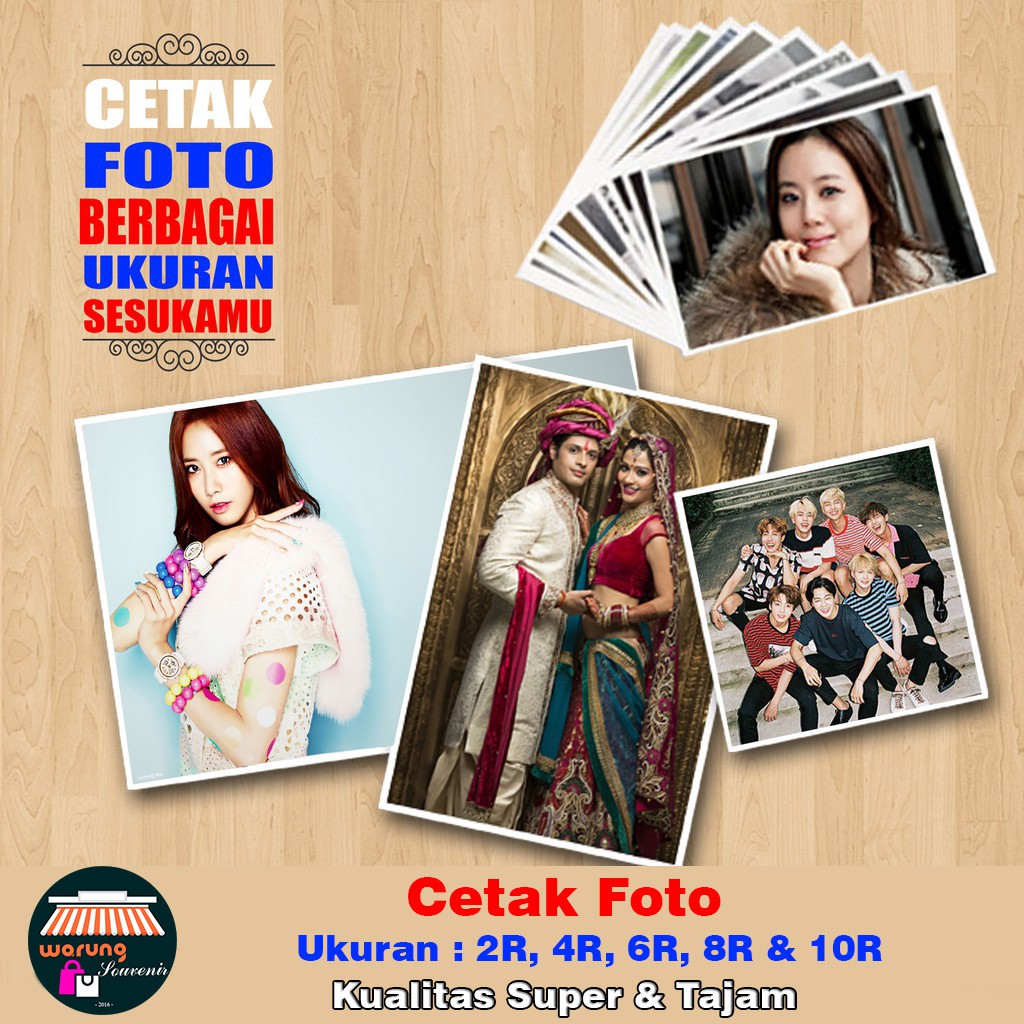  Cetak  Foto  Ukuran 4R 10R  ADA BONUS CETAK  JUGA LHO 