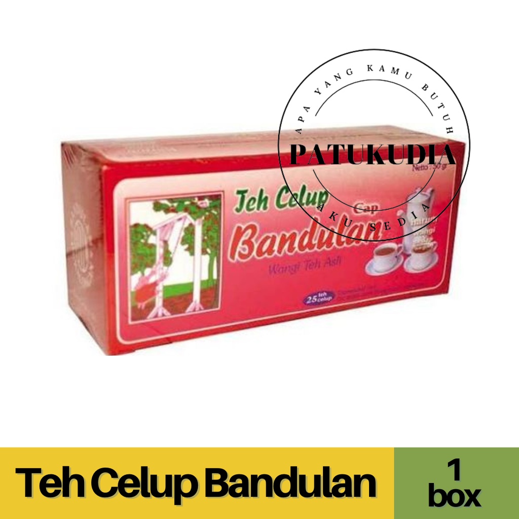 

Teh Celup Bandulan 1 box isi 25 kantong