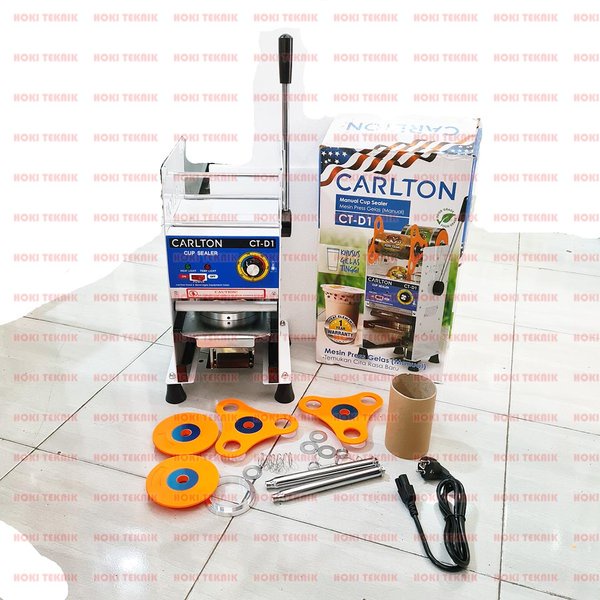 Alat Cup Sealer Mesin press gelas Thai Tea Mesin Cup Sealer Tinggi 16 Oz  14 Oz  12 Oz  22 Oz