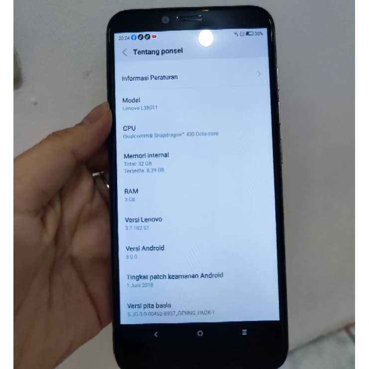 HP Lenovo K5 Play Bekas Second Handphone Murah Android Smartphone-1