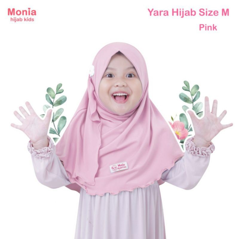 Monia Hijab Kids - Yara Hijab Kerudung Bayi Jilbab Anak