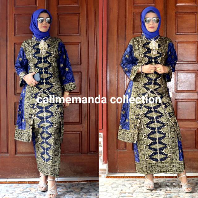 set songket kurung