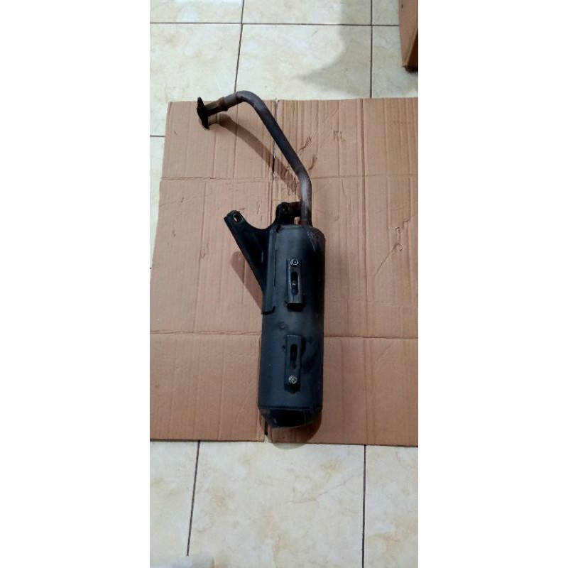 Knalpot standar Honda Beat second