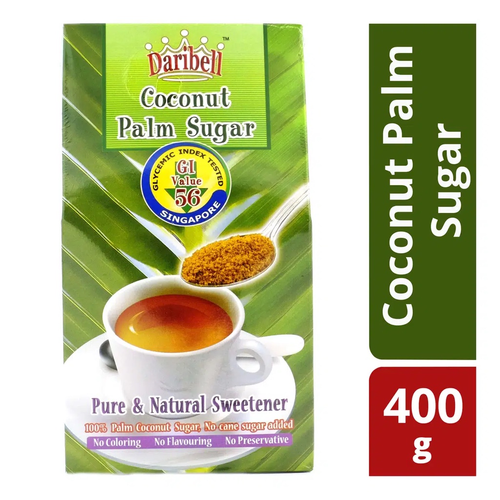 

Daribell Pure & Natural Sweetener - Coconut Palm Sugar Organic - 400gr