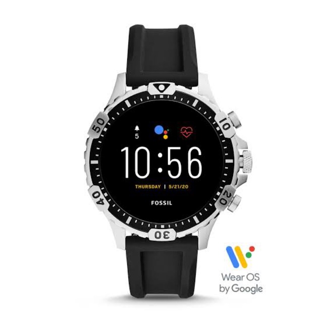 SMARTWATCH GARRETT BLACK SILICONE GEN 5 FTW4041 100% Original