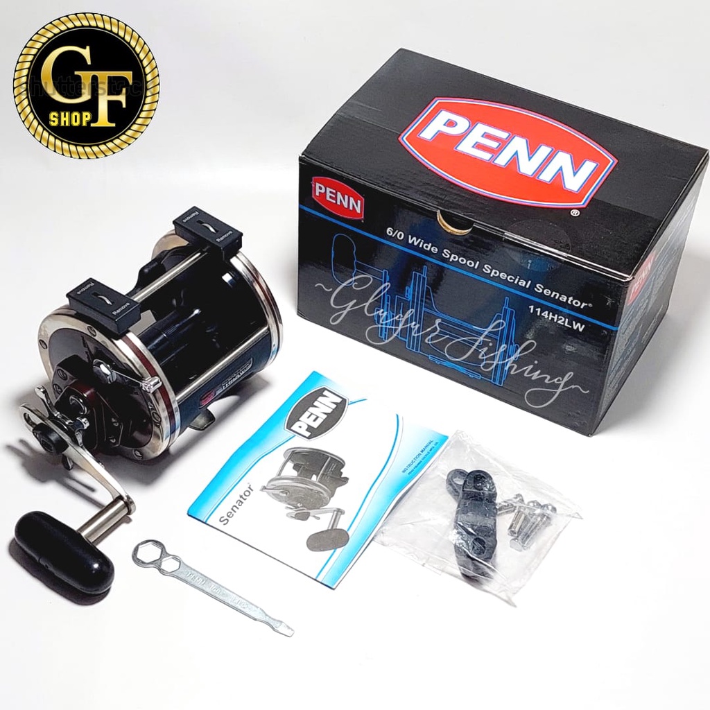 REEL TROLLING PENN 6/0 WIDE SPOOL SPECIAL SENATOR / 114H2LW / 2 BALL BEARING