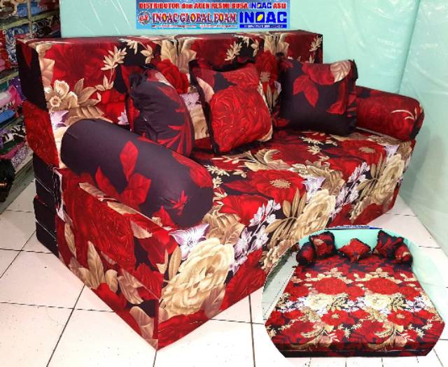 sofa bed  inoac asli no 1-5 tebal 20 inoac  EON D23 FULL SET