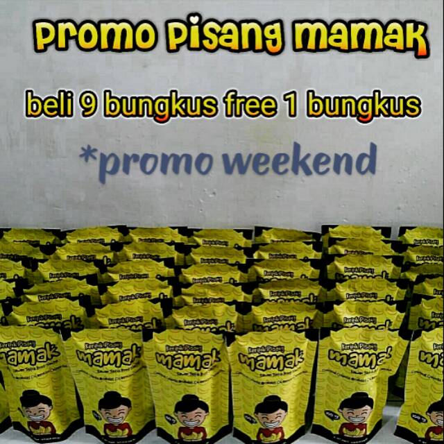 

Keripik Pisang Mamak Edisi Weekend Yaa Say..