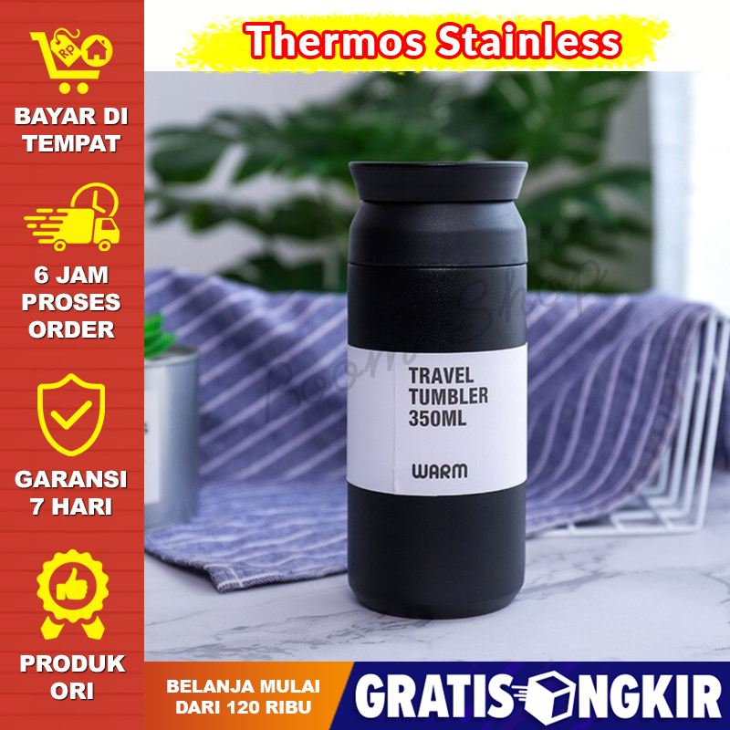 Jual Botol Minum Tumbler Termos Air Panas Tahan Jam Termos Mini