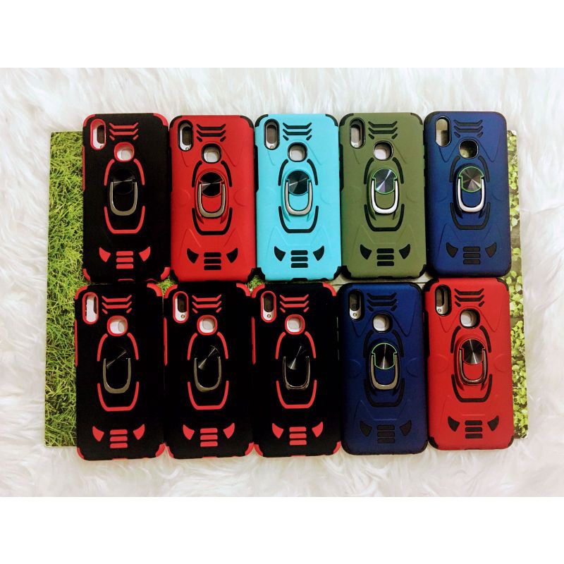 Case Hp Samsung A01 A11 A20S A30S A50 A50S A51 M11 Case 2in1 Transformer + Ringstand Case Robot