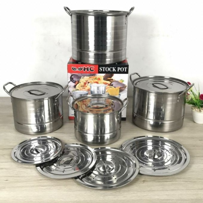 STOCK POT STEAMER HC