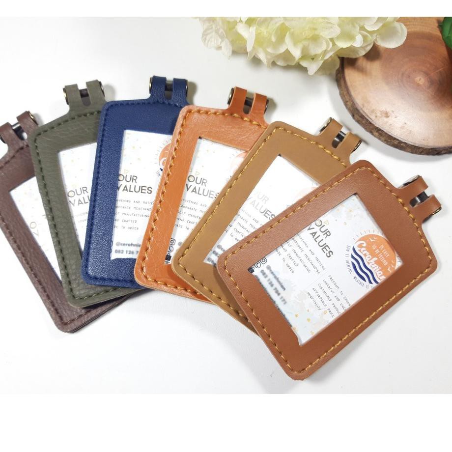 

[SHOPEE 12.12] ID Card Holder Besi Kait 1 slot PREMIUM (ABEY) 6324