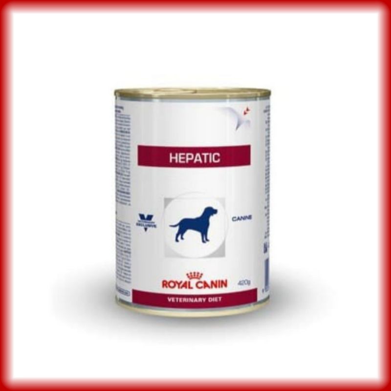 Royal Canin Hepatic dog Kaleng 420g / Rc Vet Makanan Anjing Wet food