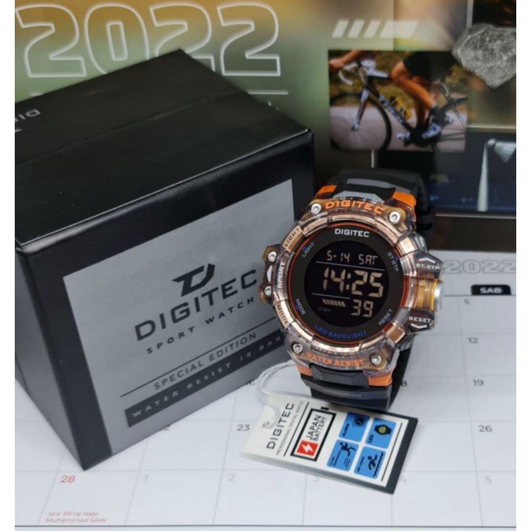 JAM TANGAN PRIA DIGITEC  DG 5120 ORIGINAL TAHAN AIR 50mm