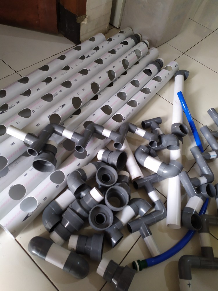 Dft 2 Dim Sora - Paket Instalasi Hidroponik 72 Lubang