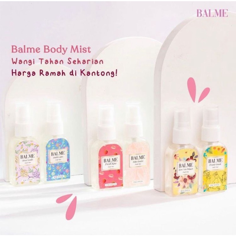BALME BODY MIST / BODY MIST BALME / PARFUME BALME GROSIR