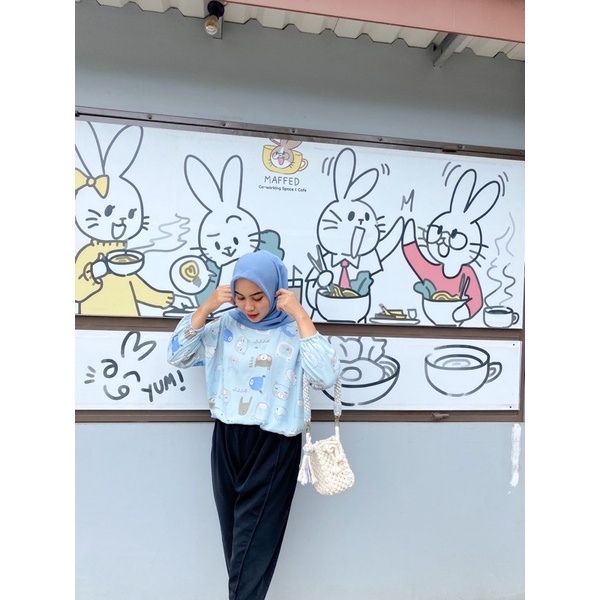 BINAR MOTIF MIX by.hq - Blouse Wanita - Atasan Wanita - Blouse - Atasan Wanita Blouse - Blouse Motif Bunga Lengan Panjang -Blouse Rayon Wanita - Pakaian Wanita Atasan - Blouse Bunga - Blouse Motif - Atasan Blouse - Blouse Bunga Bunga - Blouse Motif Bunga-Bear