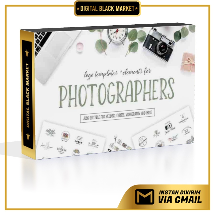 Photography Logo Pack - Photoshop &amp; Illustrator