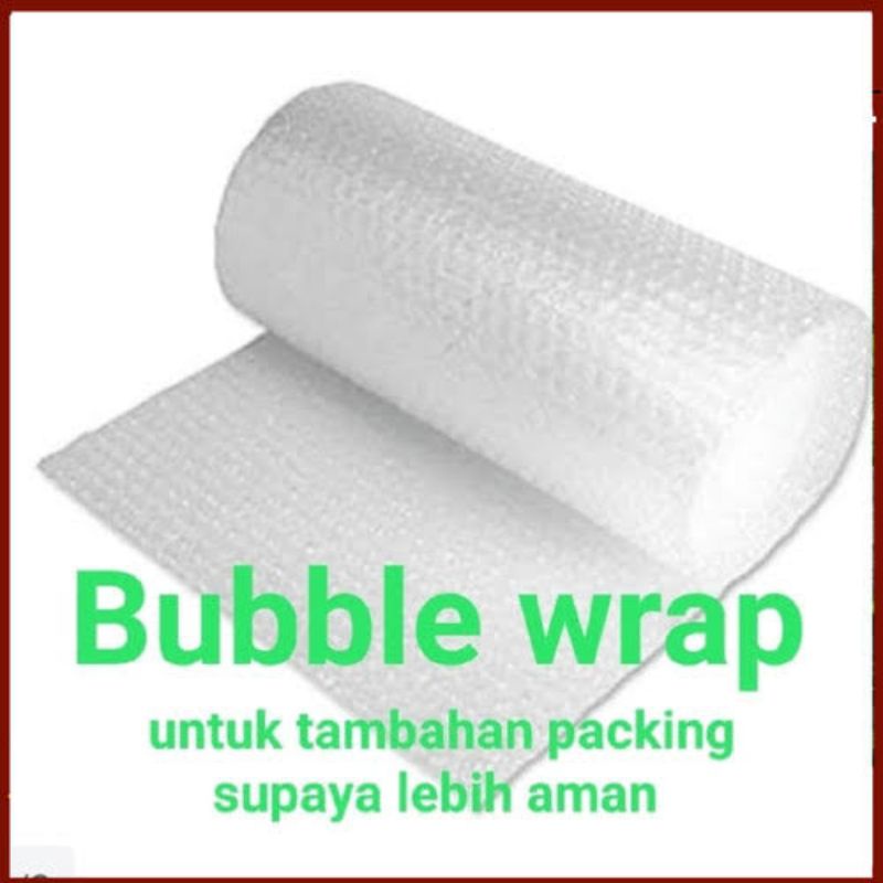 

Bubble Wrap Tambahan Packing
