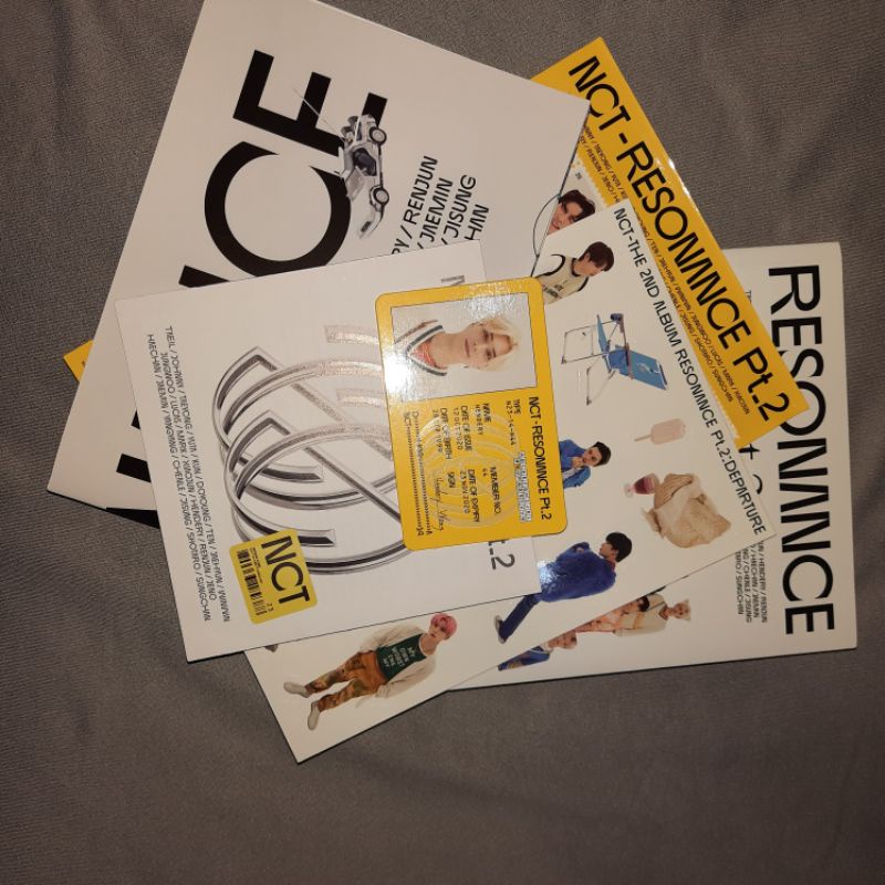 [READY STOCK] — Album NCT 2020 Resonance Pt 2 (Departure Ver) FULLSET