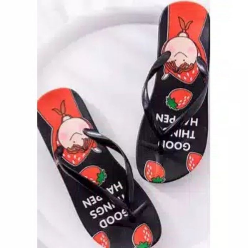 SANDAL JEPIT WANITA MOTIF MASHA