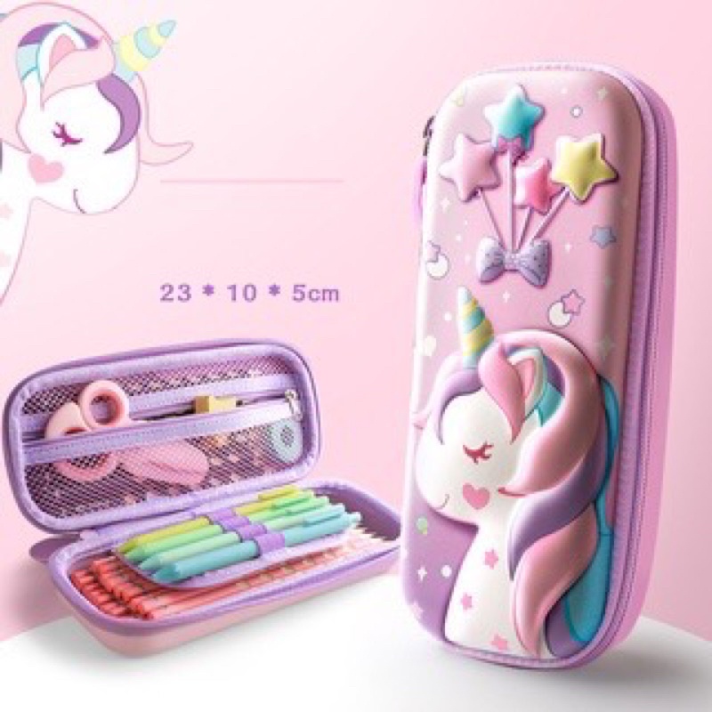 KOTAK PENSIL ANAK 3D TIMBUL KOTAK PENSIL AESTHETIC KOTAK PENSIL 3 DIMENSI KOTAK PENSIL ASTRONOT KOTAK PENSIL UNICORN  KOTAK PENSIL CANTIK